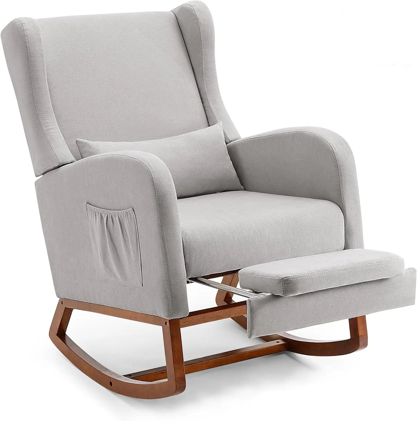 Nursery Rocking Chair Nursery with Foot Rest