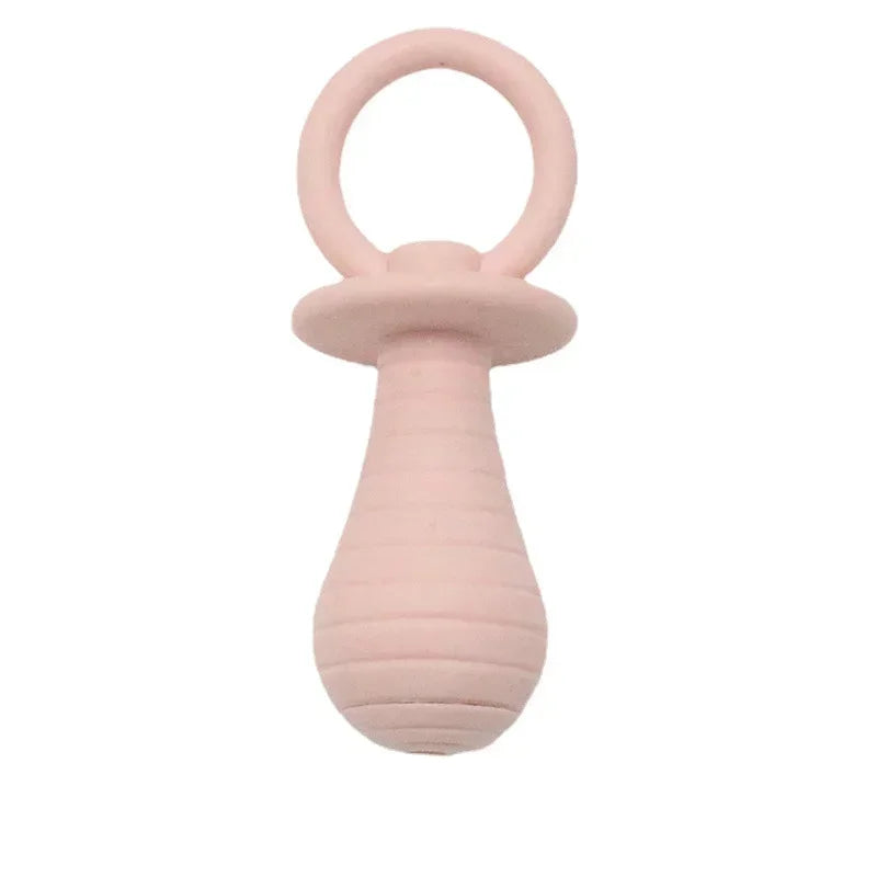 Pet Pacifier Rubber Chew Toys for Dogs Cats Sound Squeaker