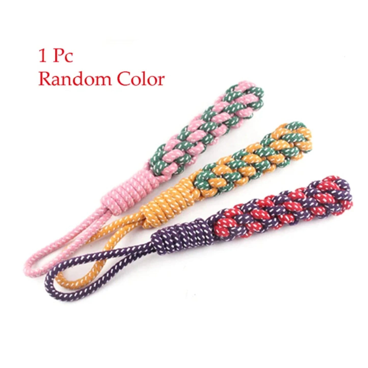 Dog Chew Rope Durable Braided Cotton