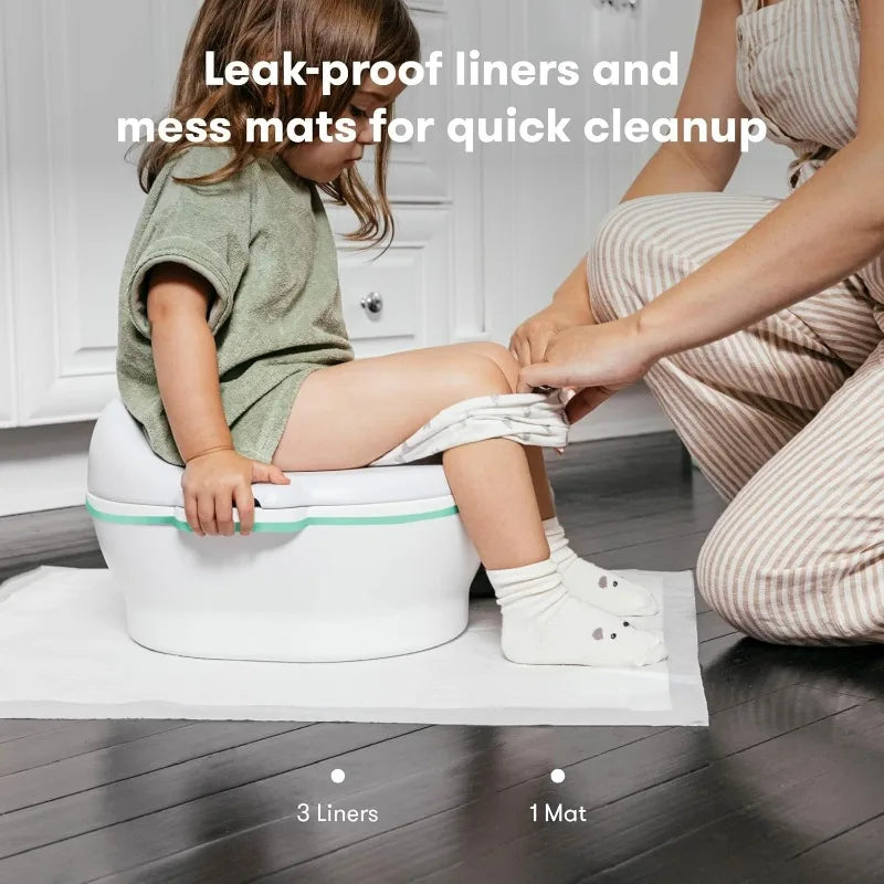 All-in-One Training Toddler Potty Chair, Toilet Seat Topper, Toilet Step Stool, Sink Step Stool