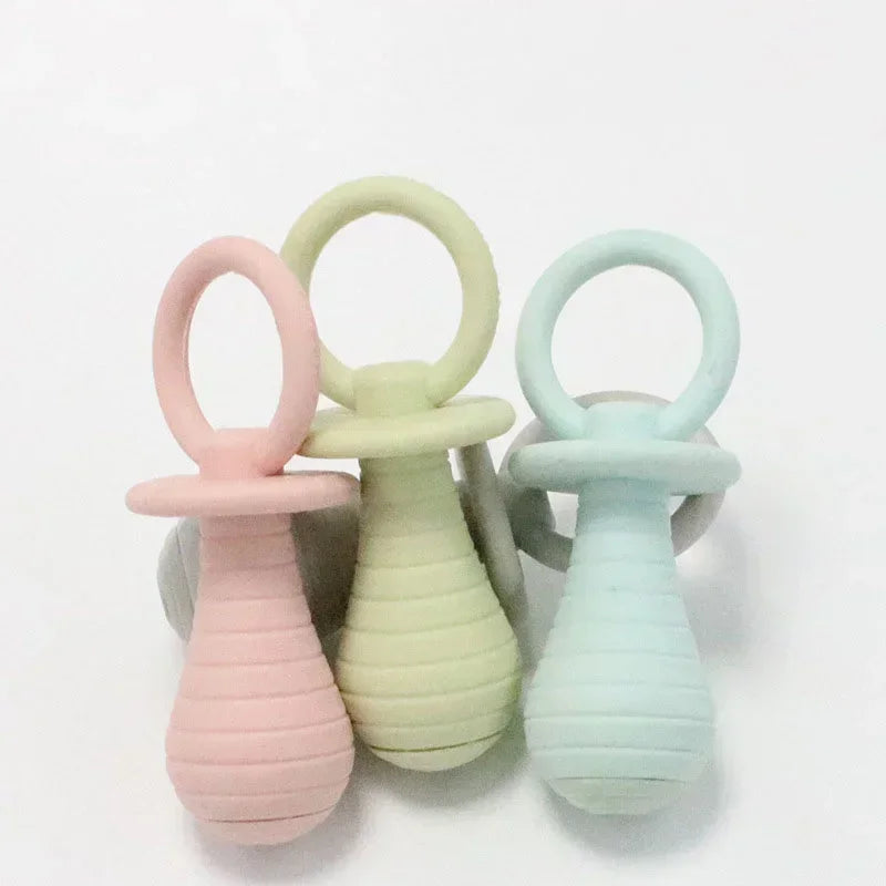 Pet Pacifier Rubber Chew Toys for Dogs Cats Sound Squeaker