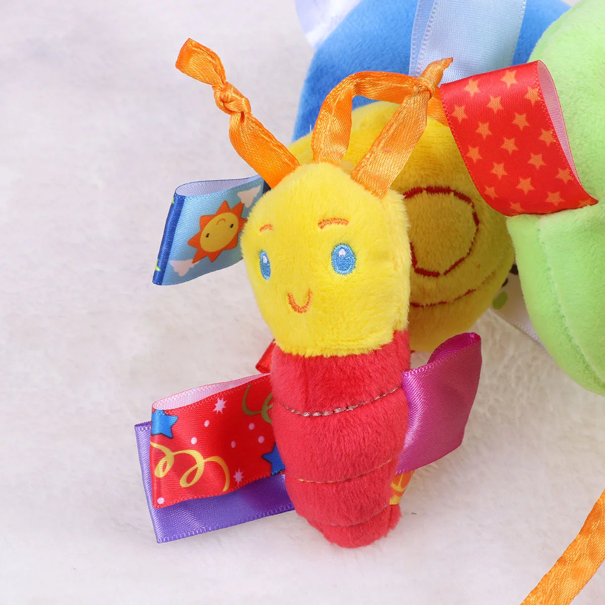 Crib,, Stroller, Car Seat, Hanging Rattles Spiral Toy with Ringing Bell