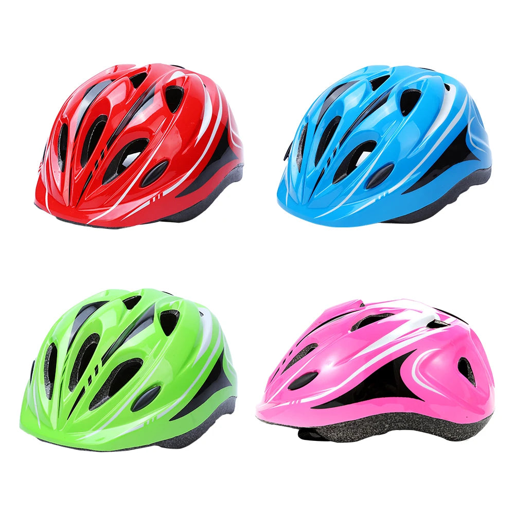 Children Safety Bike Helmet Ultralight Breathable - In 4 color options