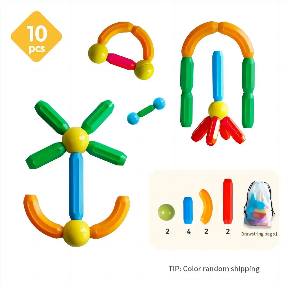 10/26/48/78/101/136pcs Magnetic Constructor Building Block Toys