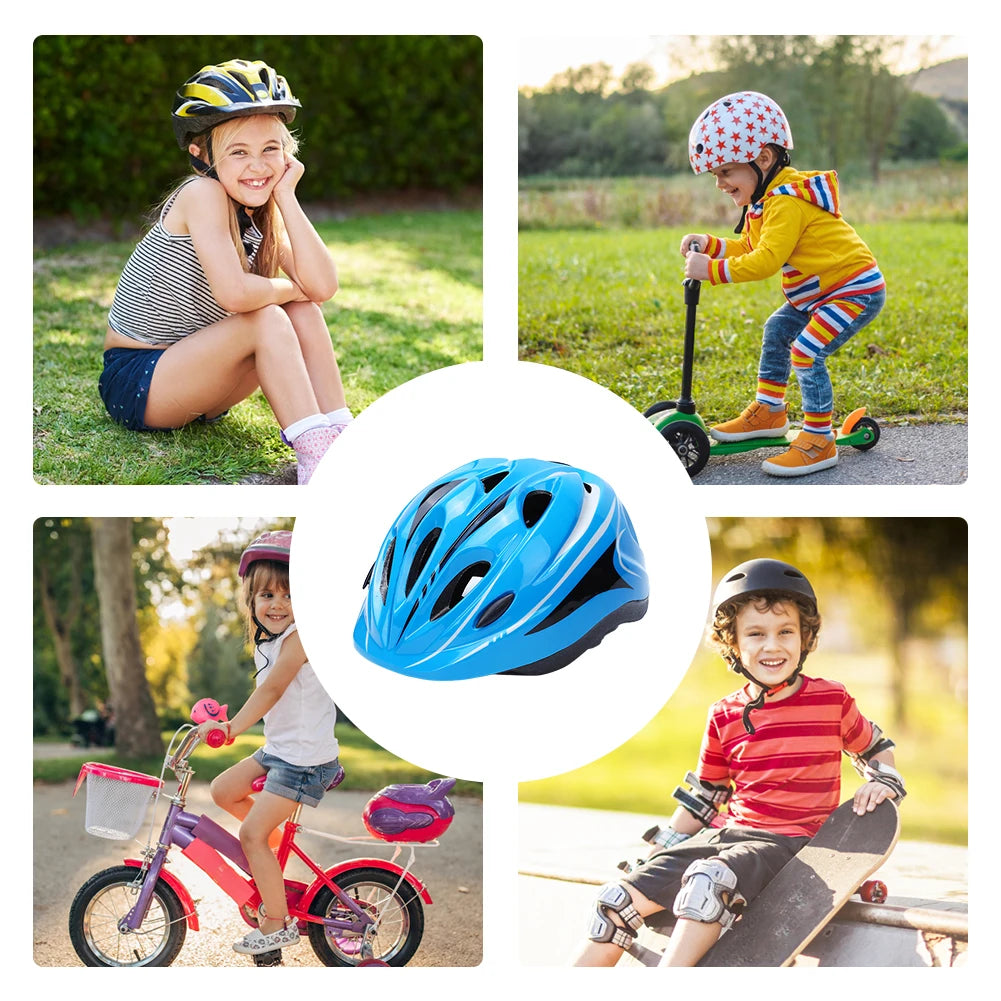 Children Safety Bike Helmet Ultralight Breathable - In 4 color options