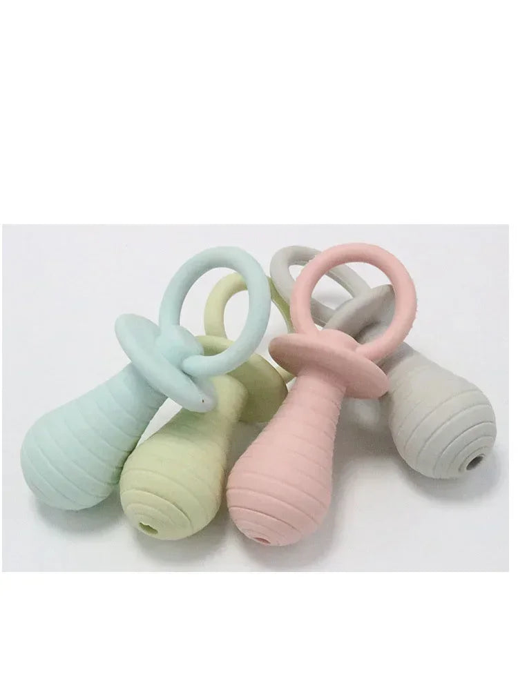 Pet Pacifier Rubber Chew Toys for Dogs Cats Sound Squeaker