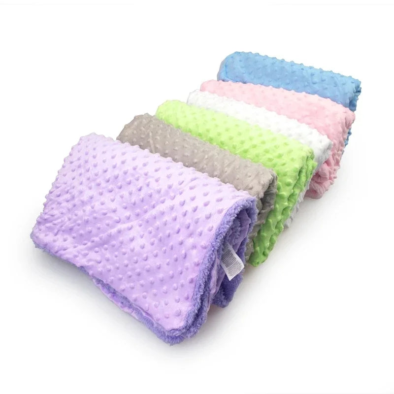 Baby Blanket  Soft Fleece / Swaddling Wrap