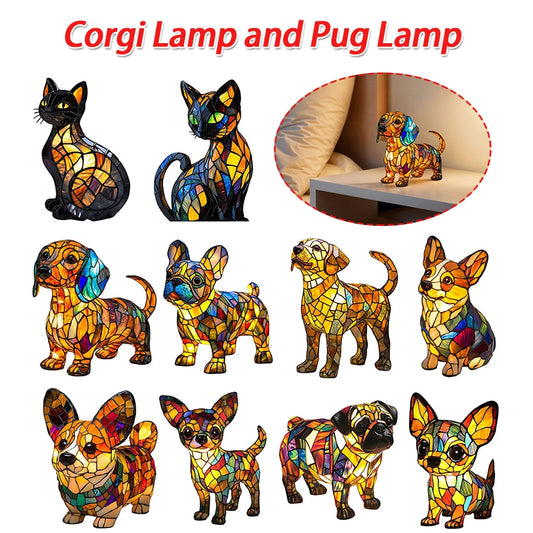 Animal Resin Table Lamp LED