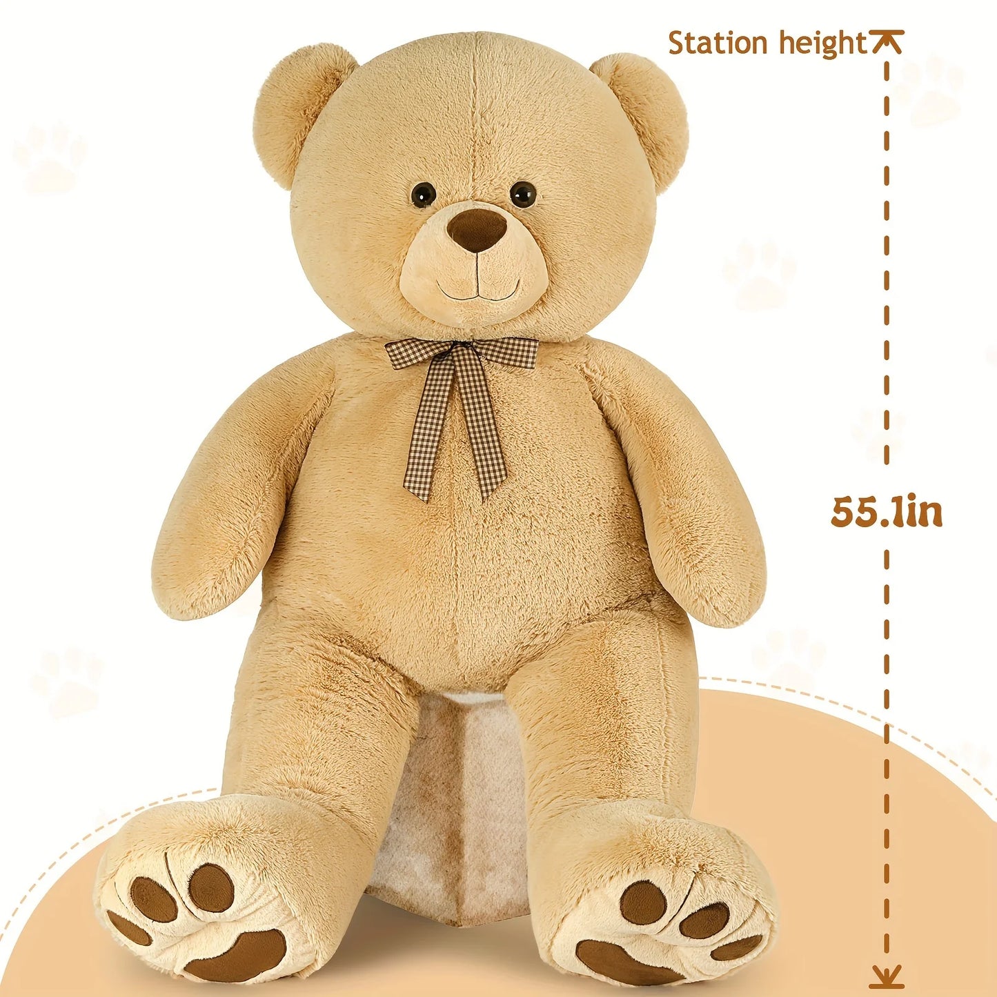 Giant Teddy Bear Stuffed Animal,