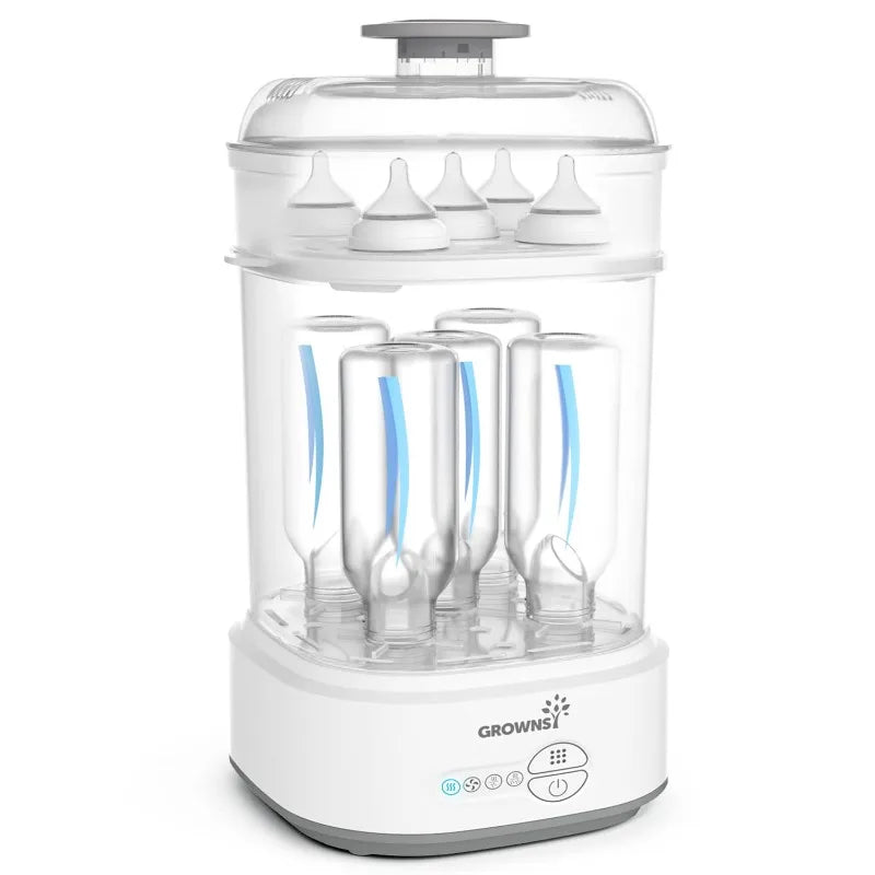Bottle Sterilizer and Dryer,  Compact Electric Steam Baby Bottle Sterilizer