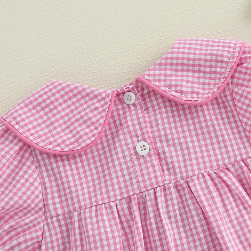 Infant/Toddler Girls Floral Print Ruffle Sleeve Romper with Bowknot Headband   3 colors available