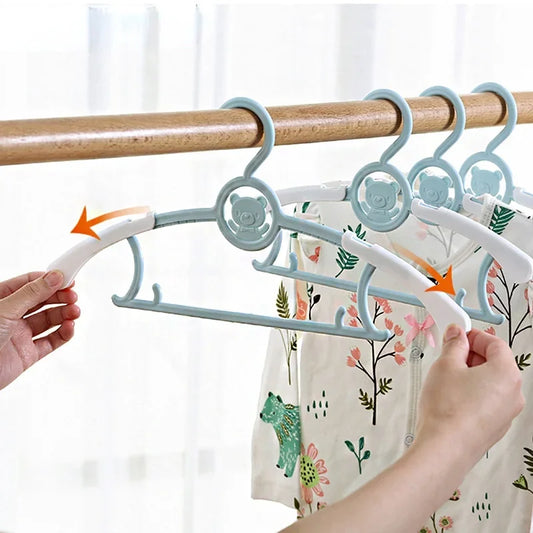 20pcs Baby Clothes Hanger Flexible Plastic other color options available