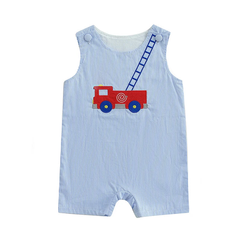 Toddler Boy Sleeveless Romper