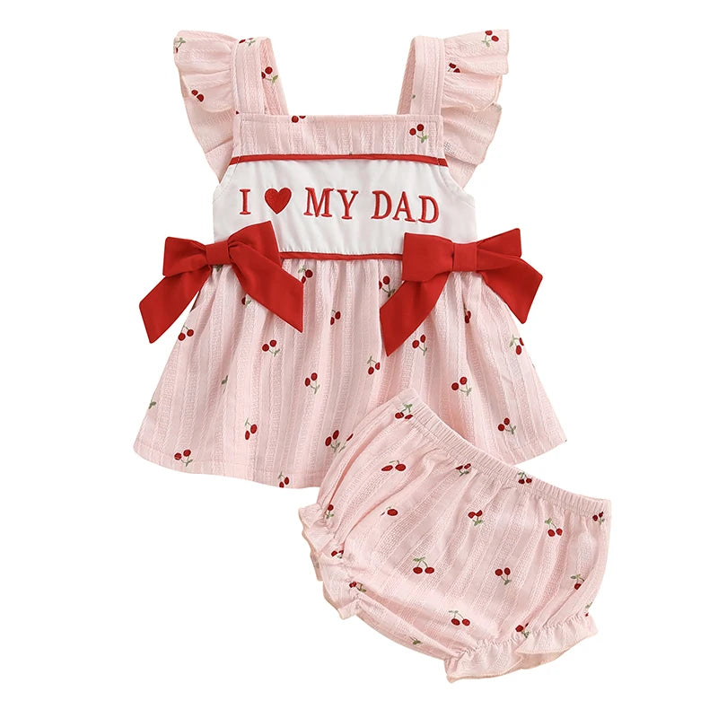 Toddler Girls Floral Ruffle Sleeve Top and Shorts Set