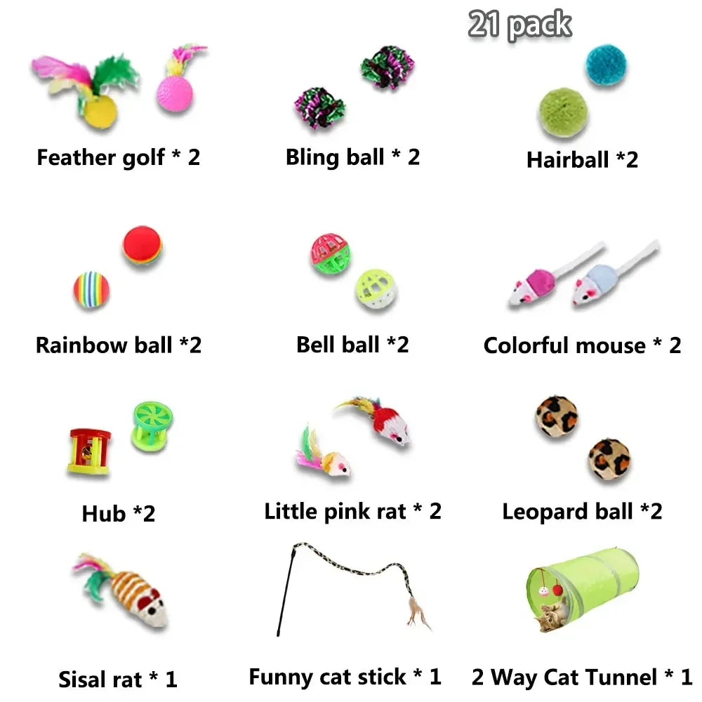 Cat Toys Variety Pack-