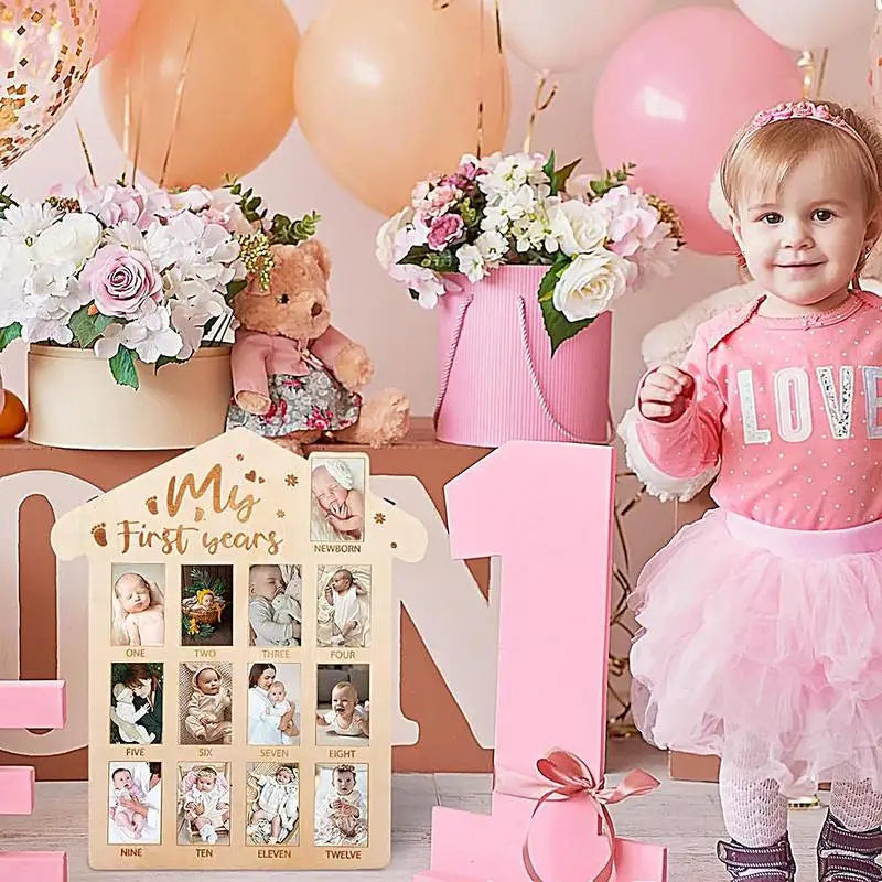 Newborn to 12 Months Picture Frame