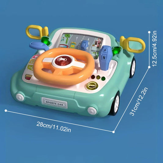 Baby Car Toy includes Interactive Light, Music, ,Simulation Driving