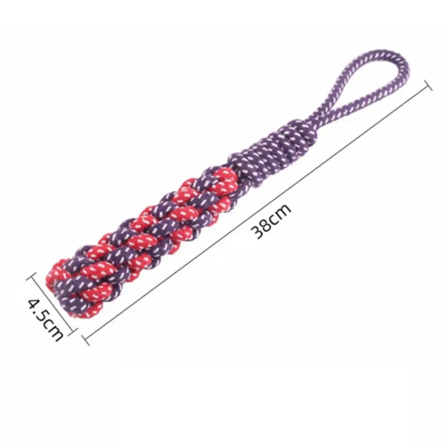 Dog Chew Rope Durable Braided Cotton