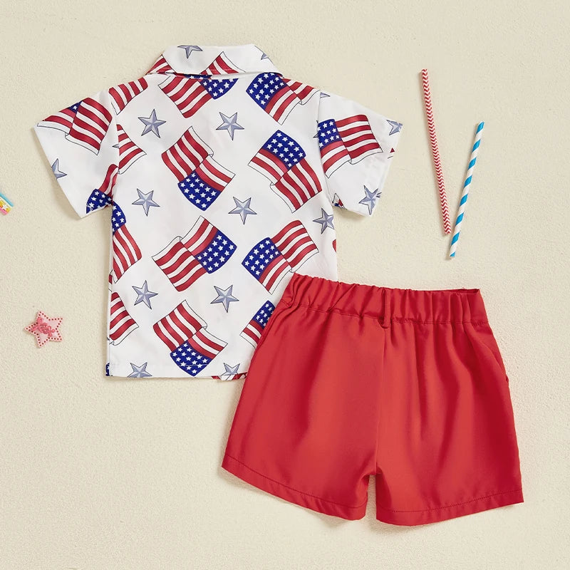 Infant Boy Independence Day Apparel
