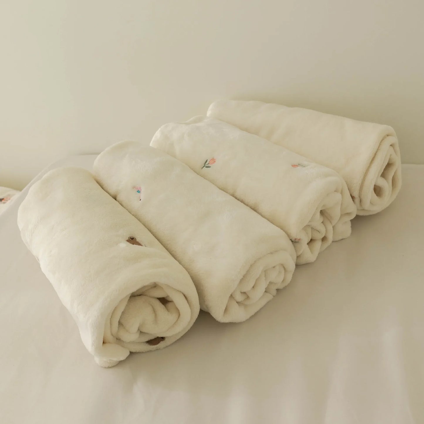 Fleece Baby Swaddling Blanket, Bedding, Stroller Cover