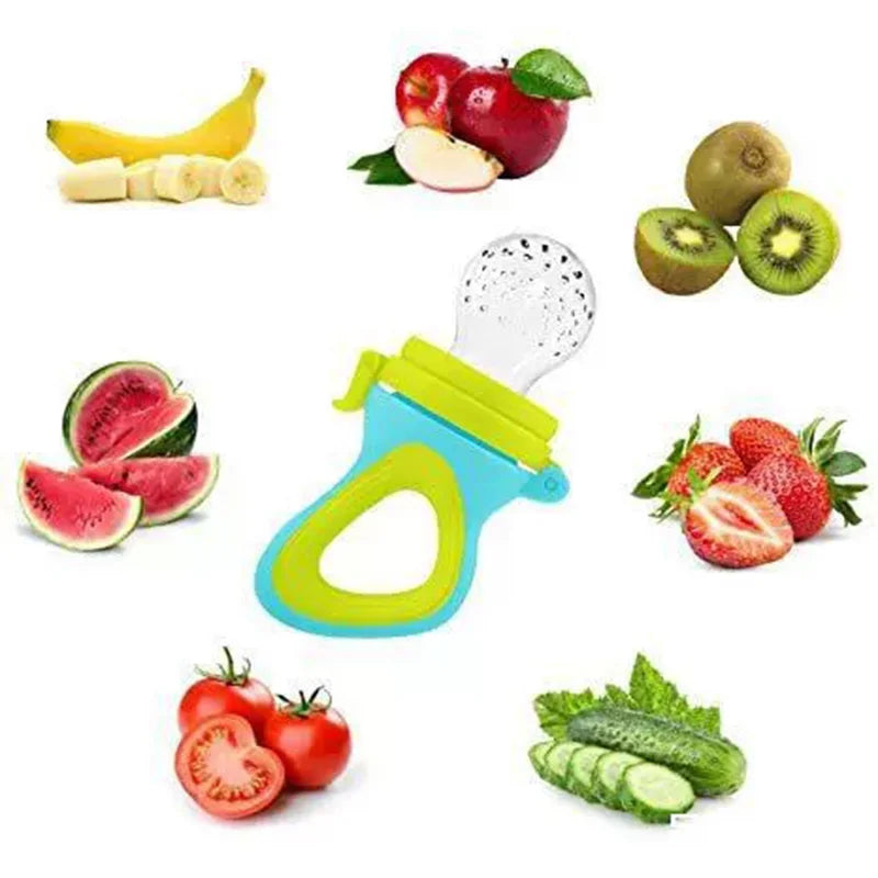 Food Supplement Squeezing Feeding Bottle Cup Silicone, Newborn Baby Pacifier, Training  Spoon.