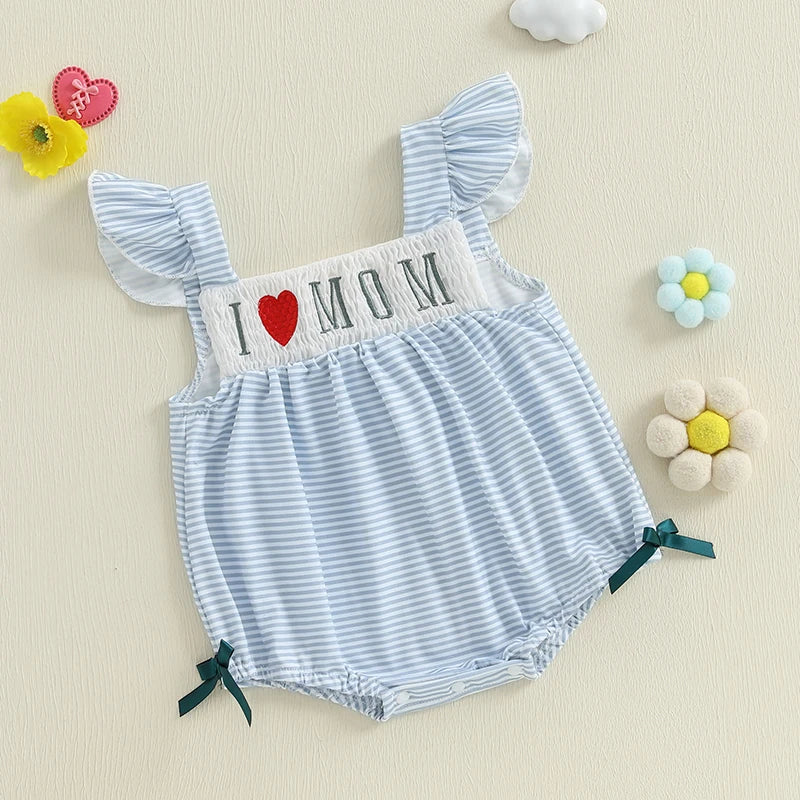 Infant Girls Sleeveless Romper