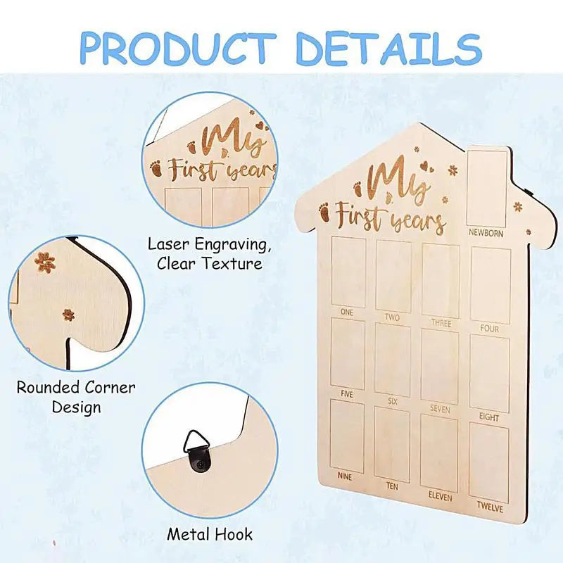 Newborn to 12 Months Picture Frame