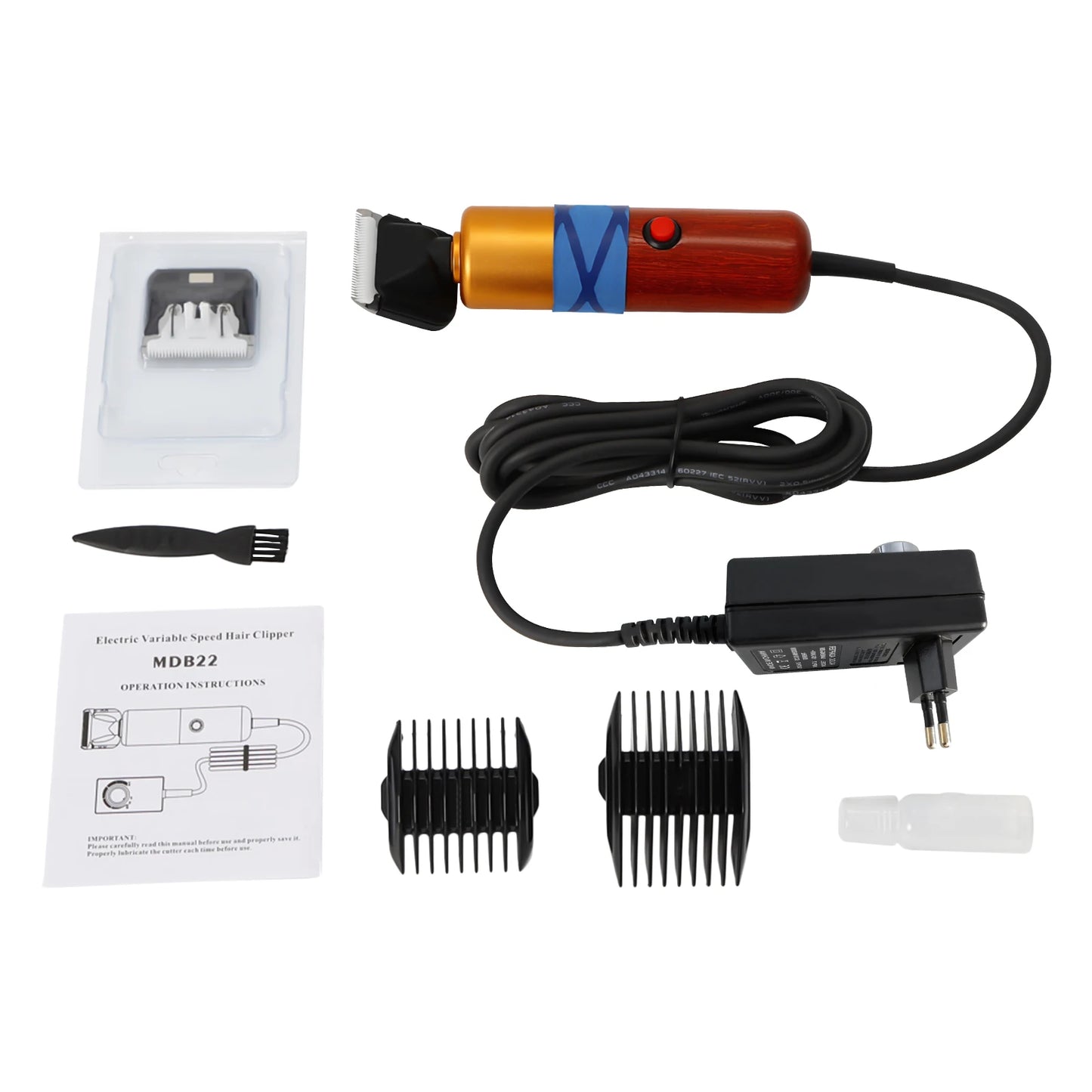 Pet Hair Clipper Low Noise High-efficiency Professional Electric Variable Speed