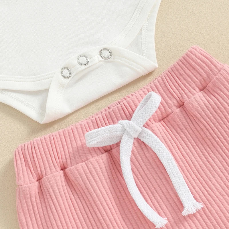 Toddler Girls 2-Piece "Daddy's Girl" Outfit with Headband