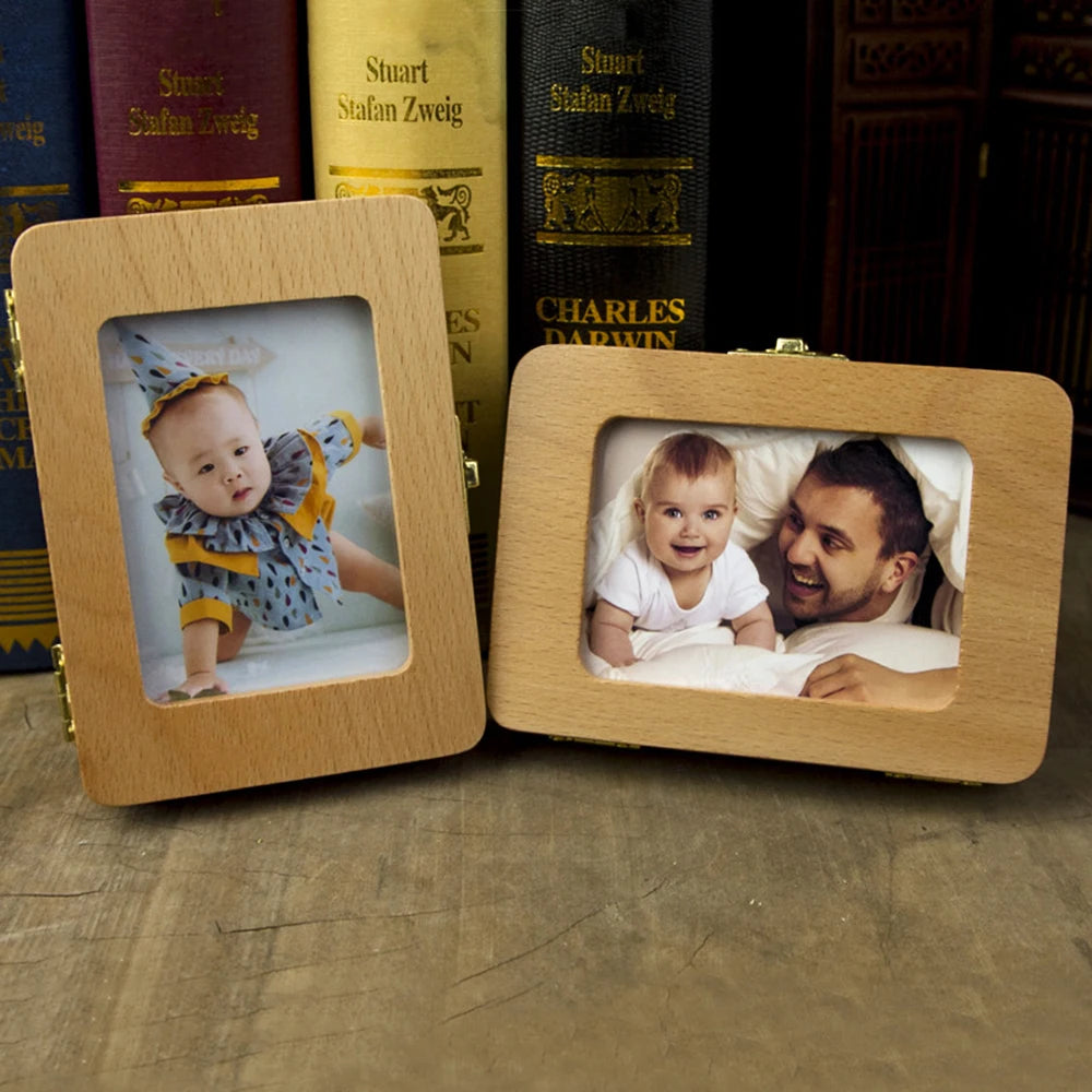 Baby Teeth/Hair Memento Storage Box- Photo Frame