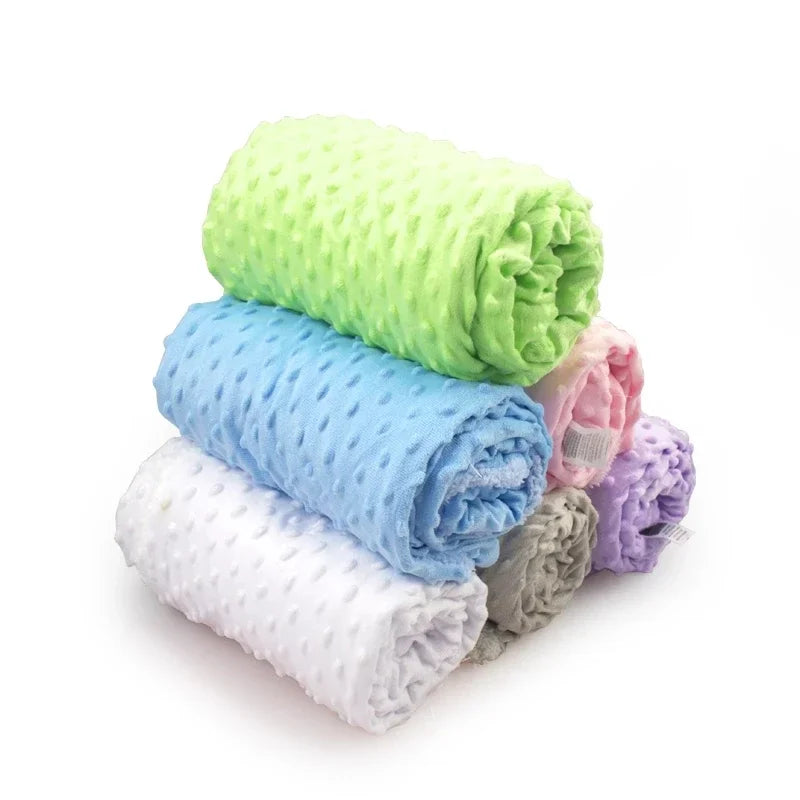 Baby Blanket  Soft Fleece / Swaddling Wrap