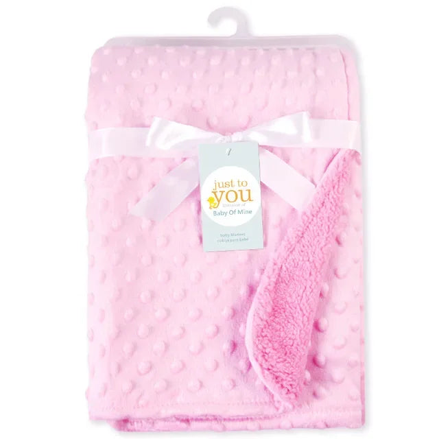 Baby Blanket  Soft Fleece / Swaddling Wrap