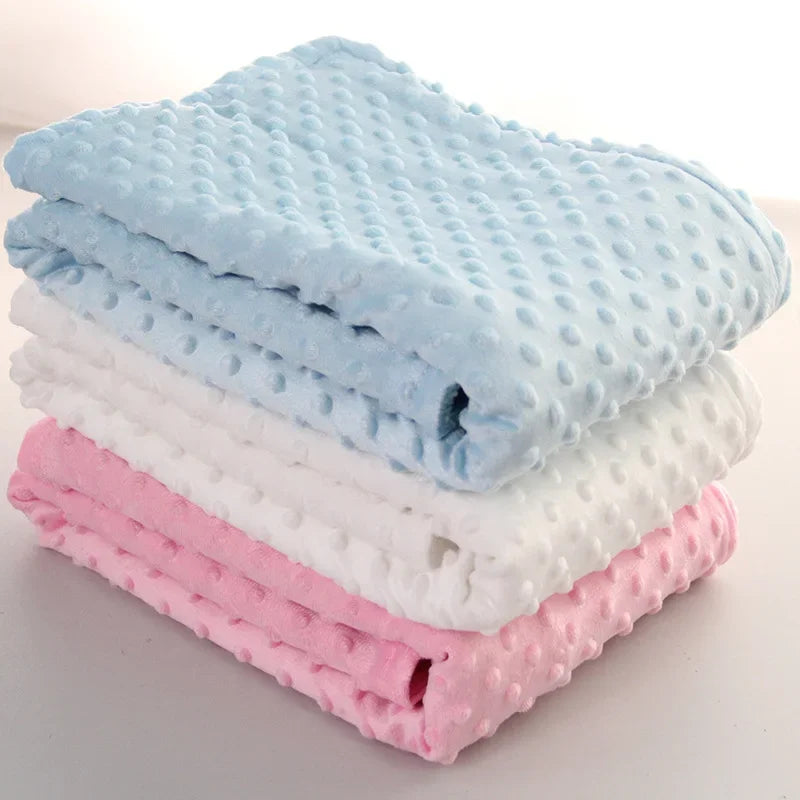 Baby Blanket  Soft Fleece / Swaddling Wrap