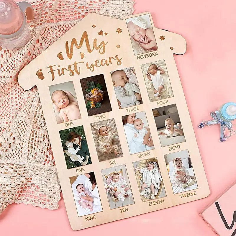 Newborn to 12 Months Picture Frame