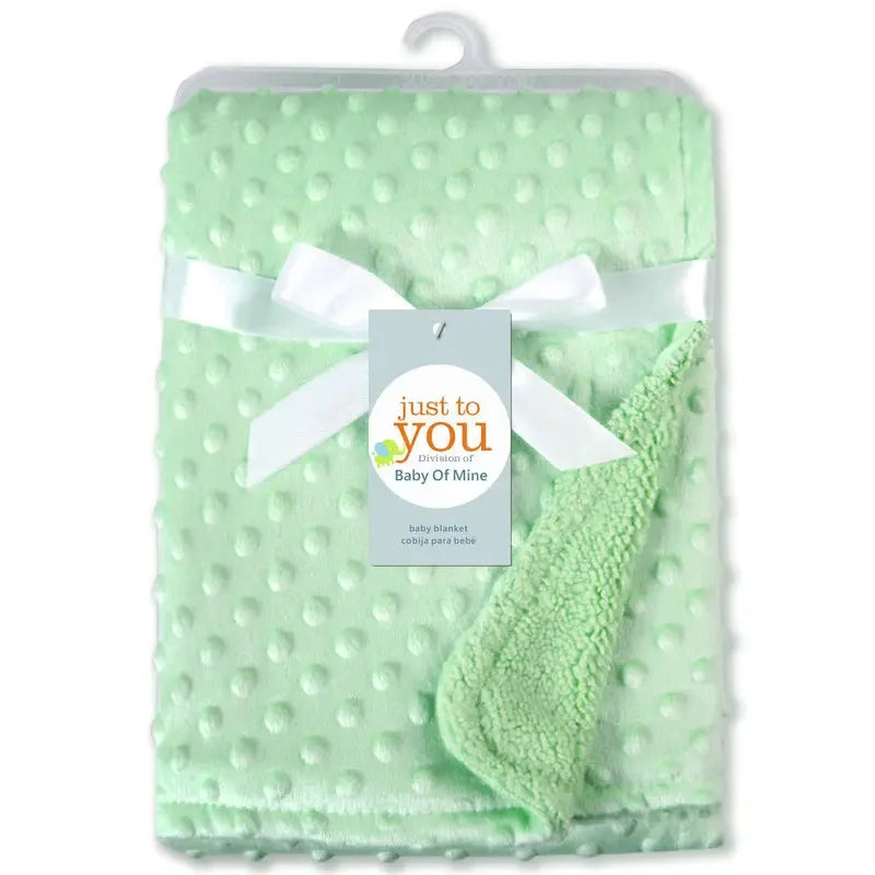 Baby Blanket  Soft Fleece / Swaddling Wrap