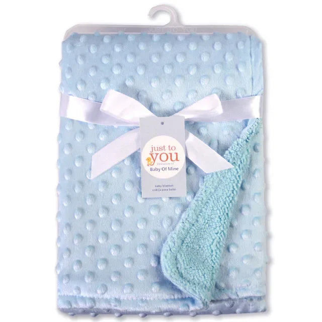 Baby Blanket  Soft Fleece / Swaddling Wrap
