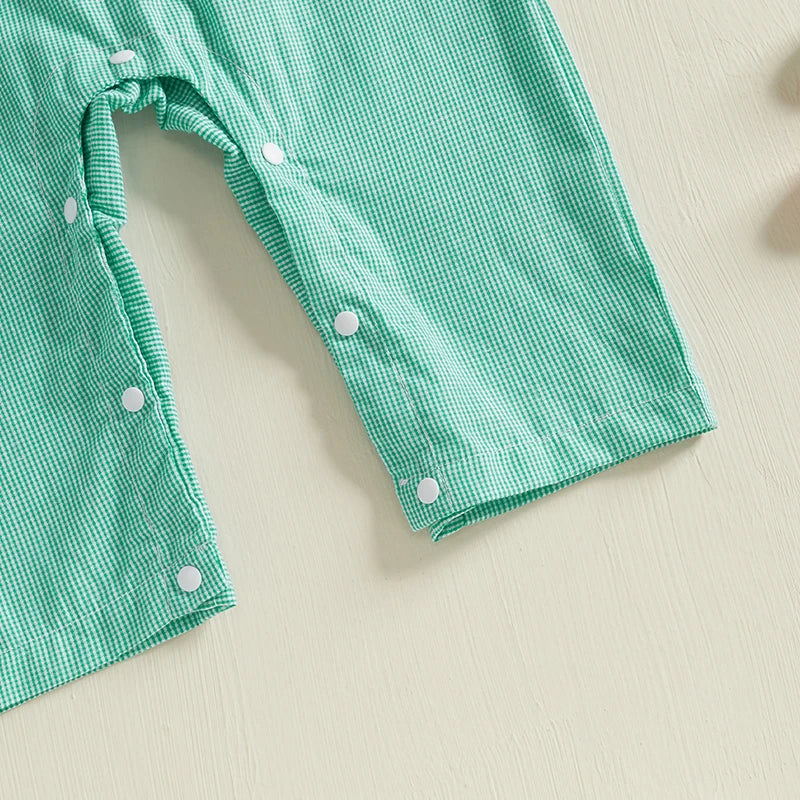 Toddler/ Baby- Duck Overalls  Sleeveless Button Straps Jumpsuit