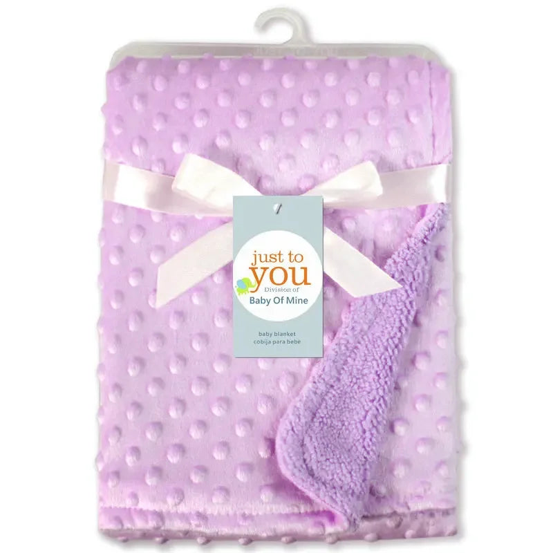 Baby Blanket  Soft Fleece / Swaddling Wrap