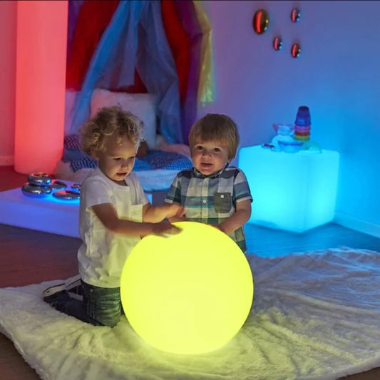 home.16’’ Cordless LED Glowing Ball Light,  w/Remote,